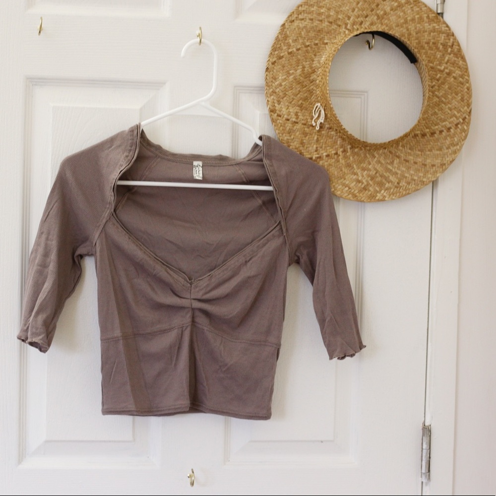 Free People Intimately Crop Top (S)